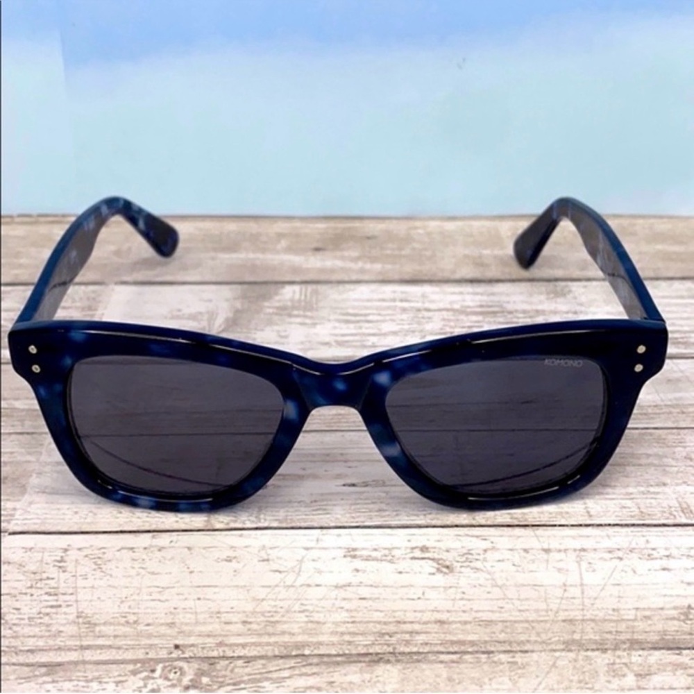 KOMONO The Allen sunglasses NEW Blue and Black tortoise - Picture 4 of 10